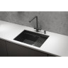Кухонная мойка GRANULA KITCHEN SPACE KS-6045U черный матовый 6045U CHEPHYII MATOBYII