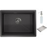 Кухонная мойка GRANULA KITCHEN SPACE KS-6045U черный матовый 6045U CHEPHYII MATOBYII
