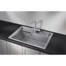 Кухонная мойка GRANULA KITCHEN SPACE KS-7301 алюминиум 7301 ALYUMIHIYM
